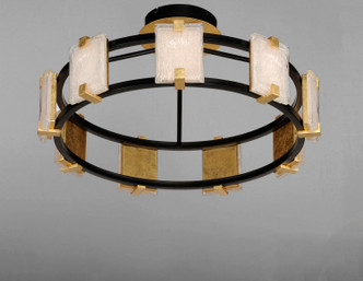 Radiant LED Flush Mount (39530CYBKGL)