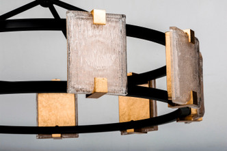 Radiant LED Chandelier (39535CYBKGL)