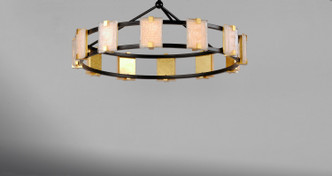 Radiant LED Chandelier (39536CYBKGL)