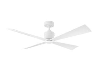 Visual Comfort Fan - 4LNCR56RZW - 56 Ceiling Fan - Launceton 56 - Matte White