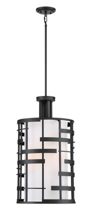 Nuvo Lighting - 60-6433 - Four Light Pendant - Lansing - Midnight Bronze