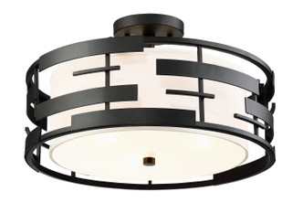 Lansing Three Light Semi Flush Mount (60-6436)