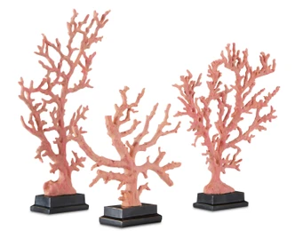 Coral Branches Set of 3 (1200-0436)