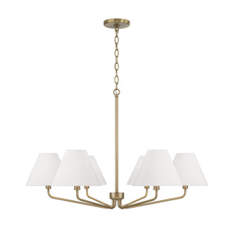 manufacturer_finish:Aged Brass|manufacturer_glass:White Fabric Shade