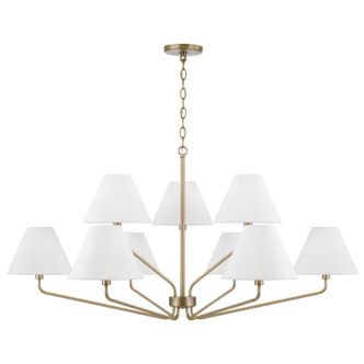 manufacturer_finish:Aged Brass|manufacturer_glass:White Fabric Shade