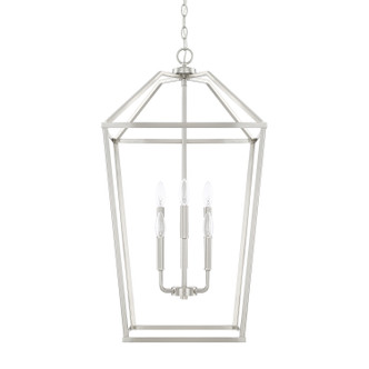 Capital Lighting - 522761BN - Six Light Foyer - Birch - Brushed Nickel