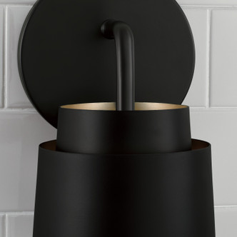 manufacturer_finish:Matte Black|manufacturer_glass:Matte Black Metal Shade with Soft Gold Interior