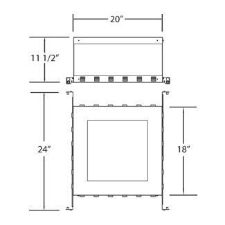 NC PLATE AND IC BOX IC BOX,TE224B/LED (24090-018)