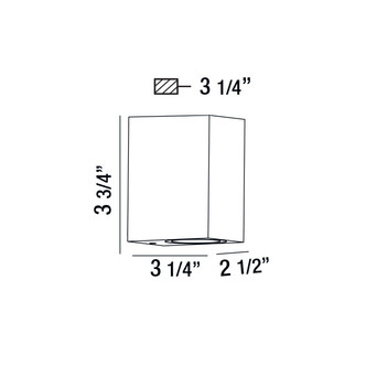 Trek LED Wall Mount (28291-033)