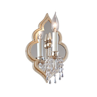 Corbett Lighting - 161-11-WSL - One Light Wall Sconce - Bijoux - Warm Silver Leaf
