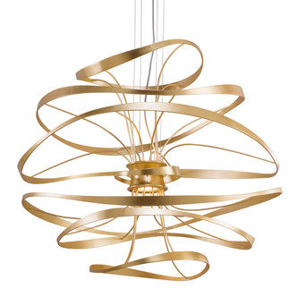Corbett Lighting - 216-44-GL/SS - LED Chandelier - Calligraphy - Gold Leaf