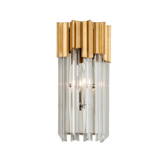 Corbett Lighting - 220-11-GL/SS - One Light Wall Sconce - Charisma - Gold Leaf