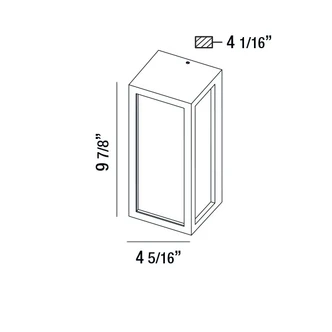 Architectural Outdoor LED Wall Mount (31580-029)
