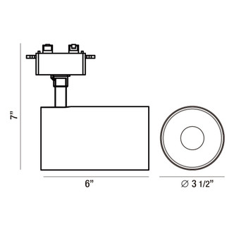 Charlie LED Track Head (35455-40-01)