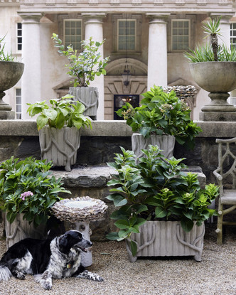 Faux Bois Planter Planter (2200-0020)