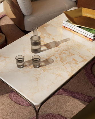 Crema Cocktail Table (4000-0220)
