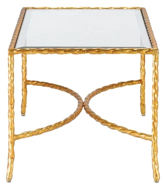 Gilt Twist Cocktail Table (4057)