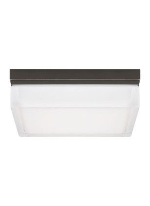 Visual Comfort Modern - 700BXLZ-LED3 - LED Flush Mount - Boxie - Antique Bronze