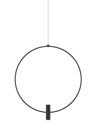 Visual Comfort Modern - 700FJLAY18B-LED930 - LED Pendant - Layla - Nightshade Black