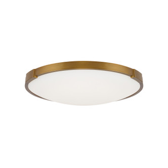Visual Comfort Modern - 700FMLNC13A-LED930-277 - LED Flush Mount - Lance - Aged Brass