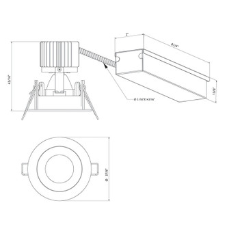 Amigo LED Recessed Fixture (28719-35-014)