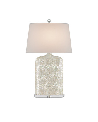 Currey and Company - 6000-0964 - One Light Table Lamp - Gerri Dot - Natural/Clear