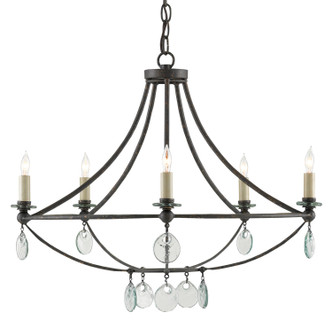 Novella Five Light Chandelier (9000-0641)