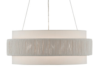 Currey and Company - 9000-0735 - Six Light Chandelier - Rousham - Beige/Sugar White