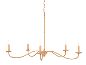 Saxon Five Light Chandelier (9000-0848)