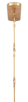 Grand Lotus Six Light Chandelier (9000-0854)
