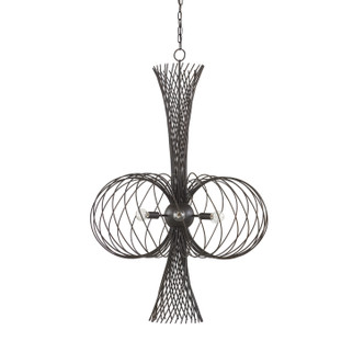 Akio Bronze Chandelier Six Light Chandelier (9000-0963)