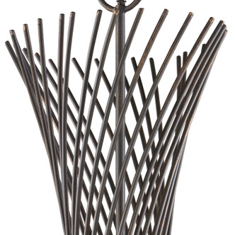 Akio Bronze Chandelier Six Light Chandelier (9000-0963)