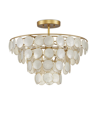 Bon Vivant One Light Semi-Flush Mount (9000-1087)
