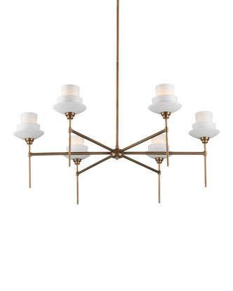 Etiquette Six Light Chandelier (9000-1092)