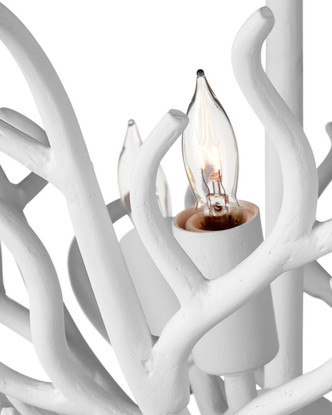Snowfall Three Light Semi-Flush Mount (9000-1124)