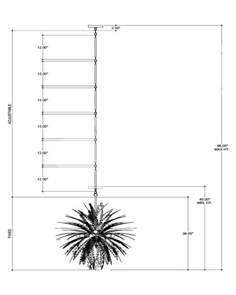 Abyssinia 12 Light Chandelier (9000-1138)