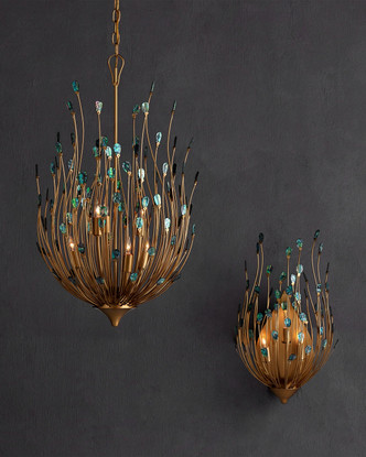 Delphos Six Light Chandelier (9000-1149)