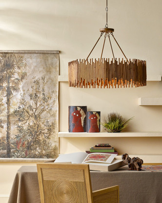 Teahouse Eight Light Chandelier (9000-1208)