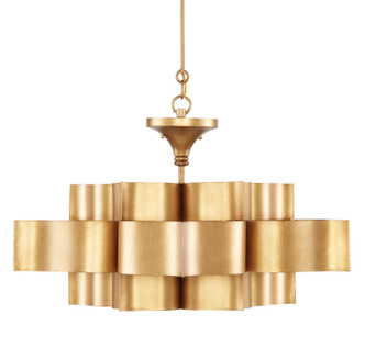 Grand Lotus Six Light Chandelier (9494)