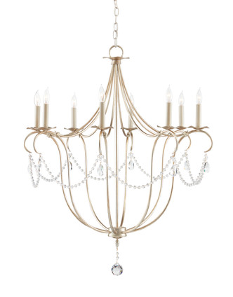 Crystal Lights Eight Light Chandelier (9891)