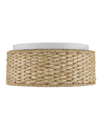 Colchester Raffia LED Flush Mount (9999-0056)