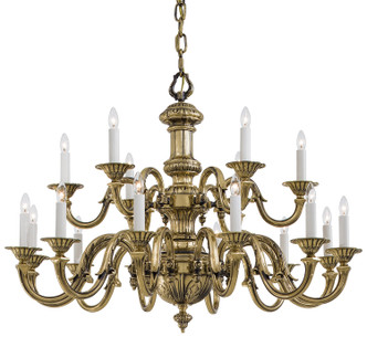 Metropolitan - N700218 - 18 Light Chandelier - Metropolitan Family - Classic Brass