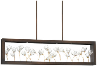 Metropolitan - N7966-730-L - LED Island Pendant - Maison Des Fleurs - Regal Bronze w/Empire Gold Leaf