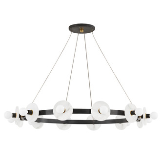 Hudson Valley - 4240-AOB - 12 Light Chandelier - Austen - Aged Brass/Old Bronze