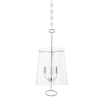 Hudson Valley - 4711-PN - Three Light Pendant - James - Polished Nickel