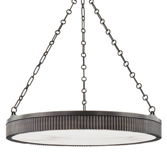 Hudson Valley - 532-DB - Eight Light Chandelier - Lynden - Distressed Bronze