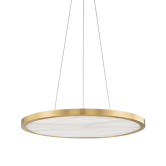 Hudson Valley - 6324-AGB - LED Chandelier - Eastport - Aged Brass