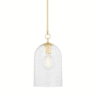 Hudson Valley - 7510-AGB - One Light Pendant - Belleville - Aged Brass