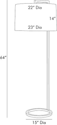 Belden One Light Floor Lamp (79171-956)