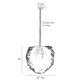 Finley One Light Chandelier (89646)